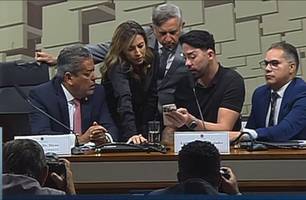 Influenciador Rico Melquiades demonstra apostas em CPI das Bets (Foto: Reprodução)