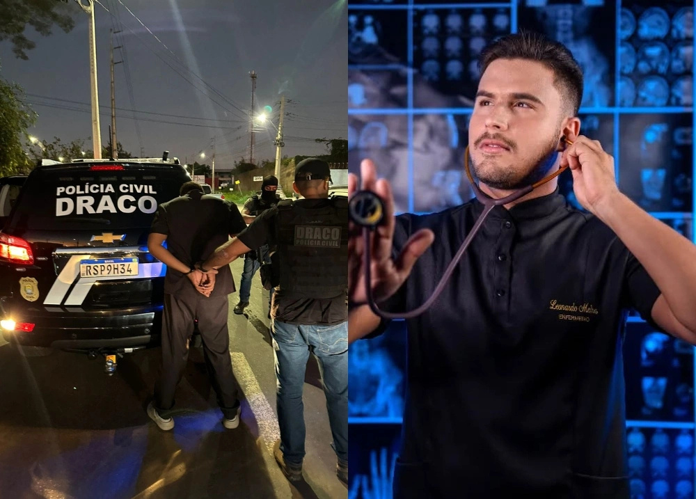 Leonardo Araújo Meira, preso com R$ 3,5 milhões em cocaína na zona Sul de Teresina