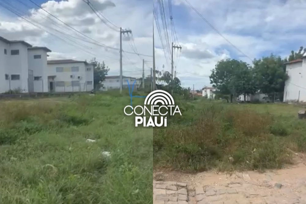 Moradores denunciam abandono em ruas do Torquato Neto com creche e casa próximas