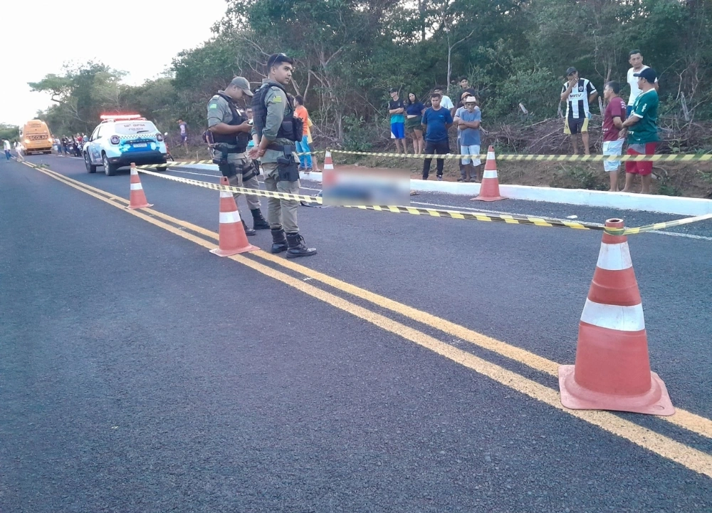 Motociclista morre após perder controle do veículo na zona Rural de Pedro II
