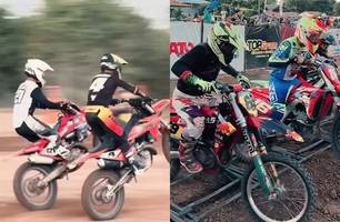 ‘Motocross do Trabalhador’ reúne mais de 200 pilotos no município de Guadalupe (Foto: Reprodução) ‘Motocross do Trabalhador’ reúne mais de 200 pilotos no município de Guadalupe (Foto: Reprodução)