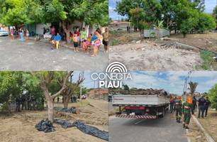 MST denuncia ação agressiva da Guarda de Teresina em ocupação no bairro Ininga (Foto: James Rodrigues / Conecta Piauí) MST denuncia ação agressiva da Guarda de Teresina em ocupação no bairro Ininga (Foto: James Rodrigues / Conecta Piauí)