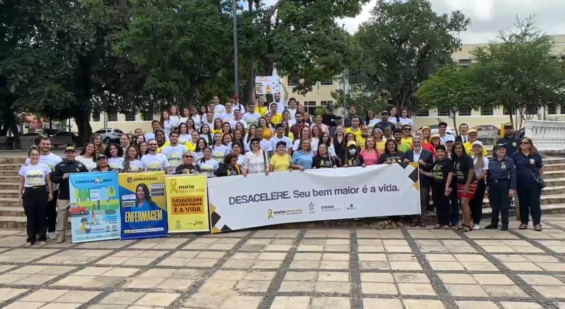 Órgãos de trânsito realizam abertura da campanha Maio Amarelo 2025 no Piauí