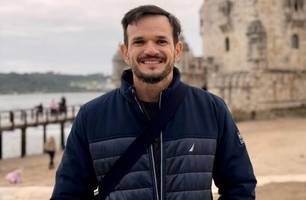 Padre Patrick presta depoimento na CPI das Bets nesta quarta-feira (Foto: Reprodução)