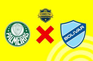 Palmeiras x Bolívar (Foto: Reprodução)