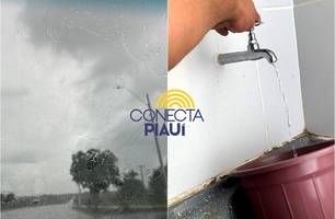Parte de Teresina fica sem abastecimento de água após forte chuva (Foto: Reprodução) Parte de Teresina fica sem abastecimento de água após forte chuva (Foto: Reprodução)
