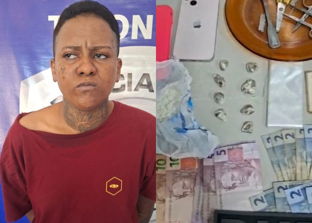 'Pesadelo' é presa em Timon suspeita integrar facção e manter pontos de tráfico