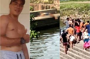 Pintor morre afogado na Barragem do Bezerro, em José de Freitas (Foto: Reprodução)