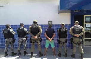 PMPI prende suspeito de homicídio ocorrido em Cristino Castro (Foto: Divulgação/ASCOM-SSP) PMPI prende suspeito de homicídio ocorrido em Cristino Castro (Foto: Divulgação/ASCOM-SSP)