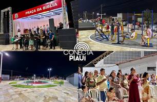 Praça da Bíblia é inaugurada no Centro de Baixa Grande do Ribeiro (Foto: Conecta Piauí) Praça da Bíblia é inaugurada no Centro de Baixa Grande do Ribeiro (Foto: Conecta Piauí)