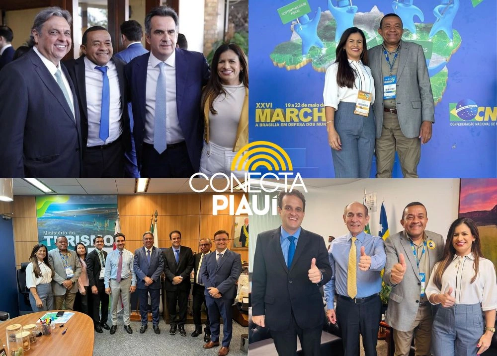 Prefeito Adriano Silva representa Amarante na Marcha em busca de investimentos