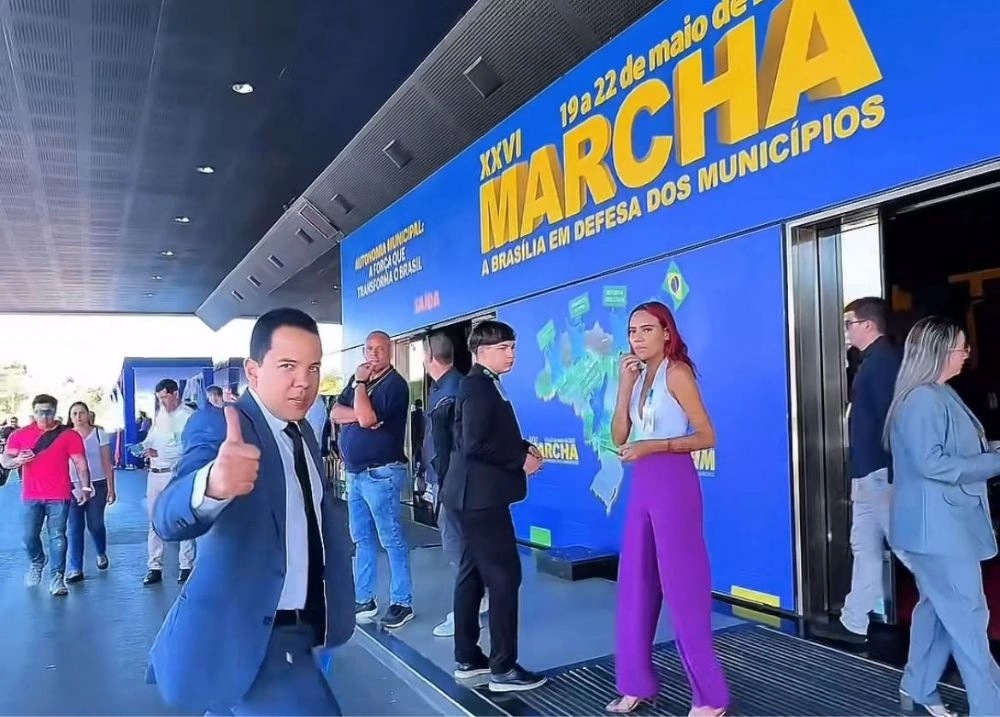 Prefeito de Coronel José Dias busca inovações durante a 26ª Marcha a Brasília