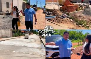 Prefeitura de Altos avança com obras de calçamento nos bairros da cidade (Foto: Reprodução) Prefeitura de Altos avança com obras de calçamento nos bairros da cidade (Foto: Reprodução)