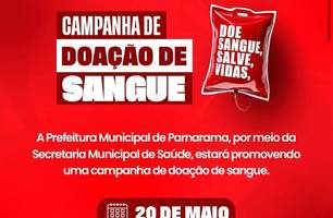 Prefeitura de Parnarama realiza campanha de doação de sangue nesta segunda (20) (Foto: Reprodução) Prefeitura de Parnarama realiza campanha de doação de sangue nesta segunda (20) (Foto: Reprodução)