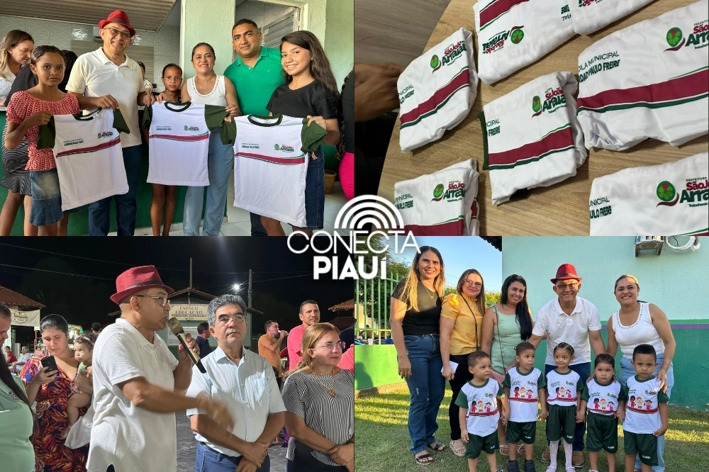 Prefeitura de São João do Arraial entrega fardamento escolar a estudantes