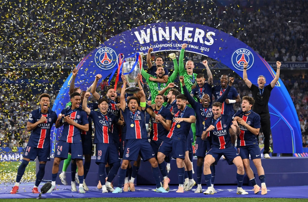 PSG atropela a Inter, vence por 5 a 0 e conquista sua 1ª Liga dos Campeões