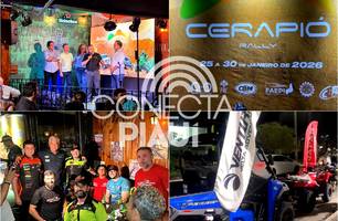 Rally Cerapió 2026 é lançado em Teresina em evento prestigiado (Foto: Conecta Piauí) Rally Cerapió 2026 é lançado em Teresina em evento prestigiado (Foto: Conecta Piauí)