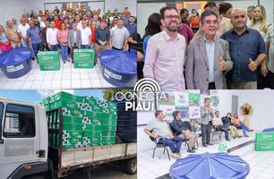 São João do Arraial recebe 25 kits de irrigação para agricultura familiar (Foto: Reprodução) São João do Arraial recebe 25 kits de irrigação para agricultura familiar (Foto: Reprodução)