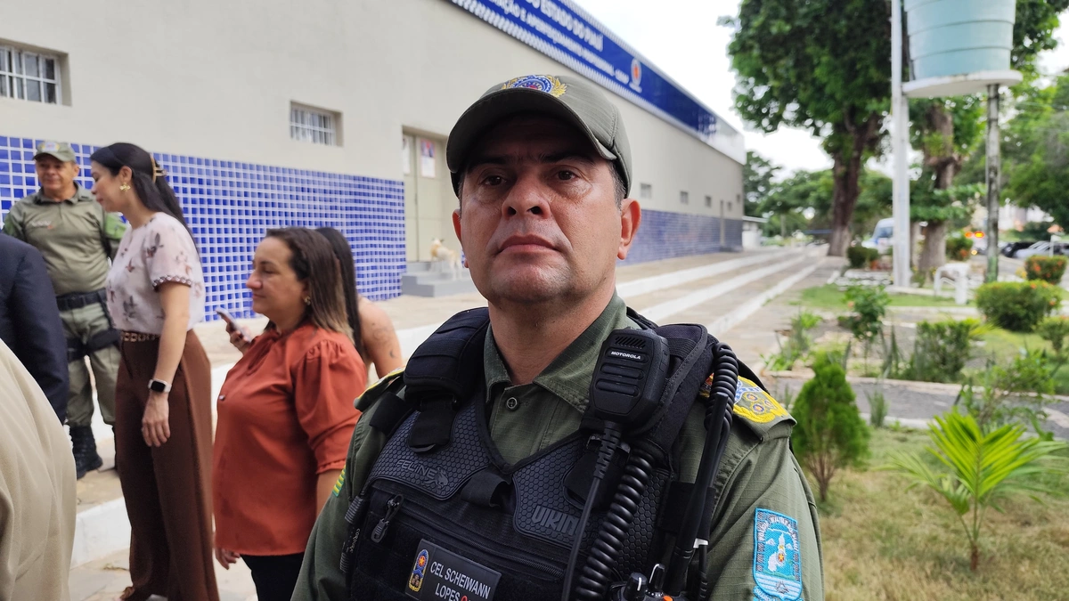 Scheiwann Lopes, comandante-geral da Polícia Militar do Piauí