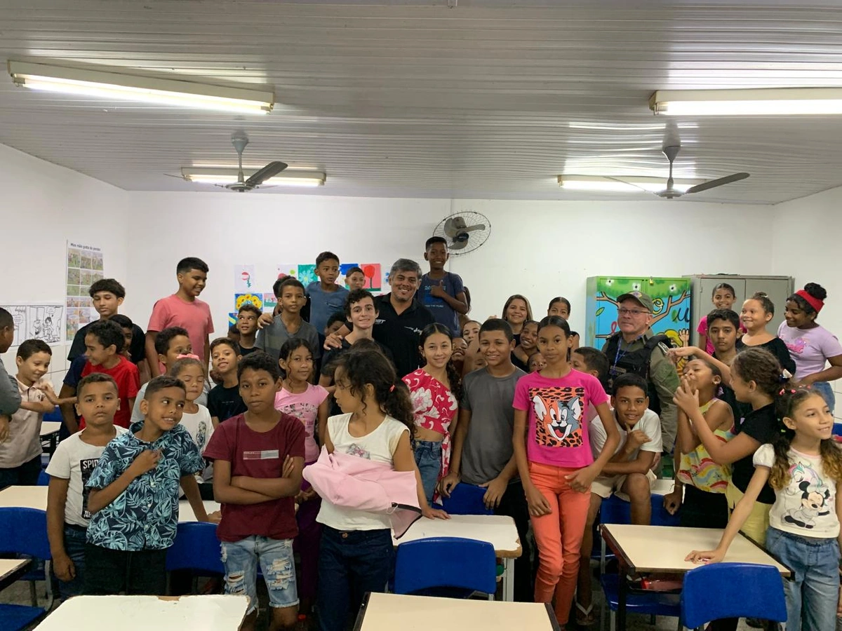 Secretaria de Segurança leva educação para o trânsito a alunos em Teresina