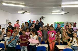 Secretaria de Segurança leva educação para o trânsito a alunos em Teresina (Foto: Divulgação)