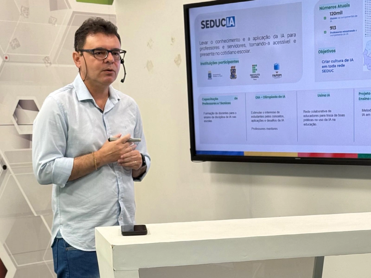 Seduc amplia formação de professores para ensinar Inteligência Artificial