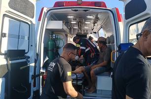 Servidores da SSP atuam em resgate de vítimas na BR-135, no sul do Piauí (Foto: Divulgação/ASCOM-SSP)