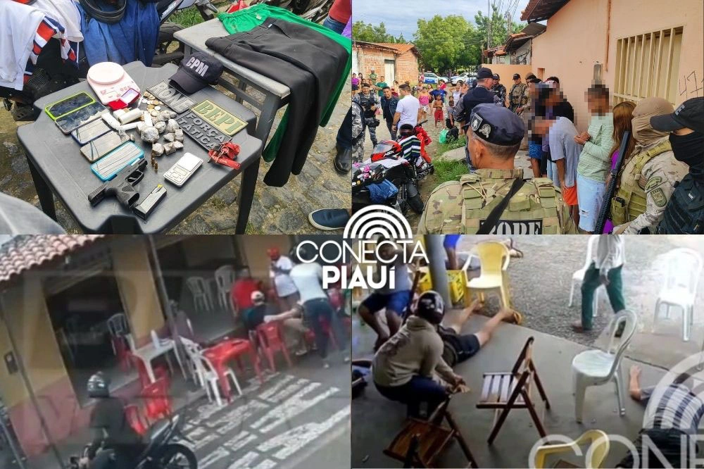 Sete suspeitos da ‘Gangue do Ouro’ são presos após série de assaltos em Teresina