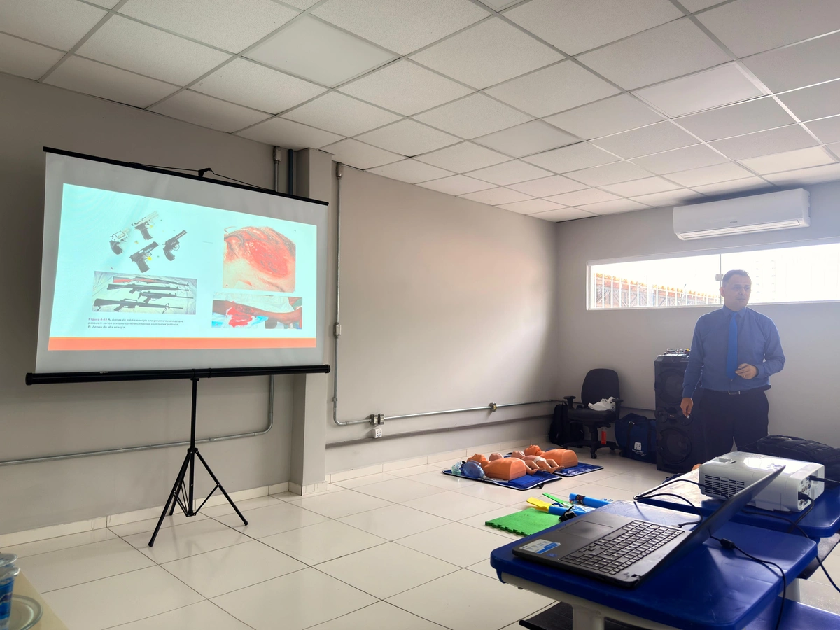 Subsecretário Jetan Pinheiro coordena o curso 'Segurança que Salva'