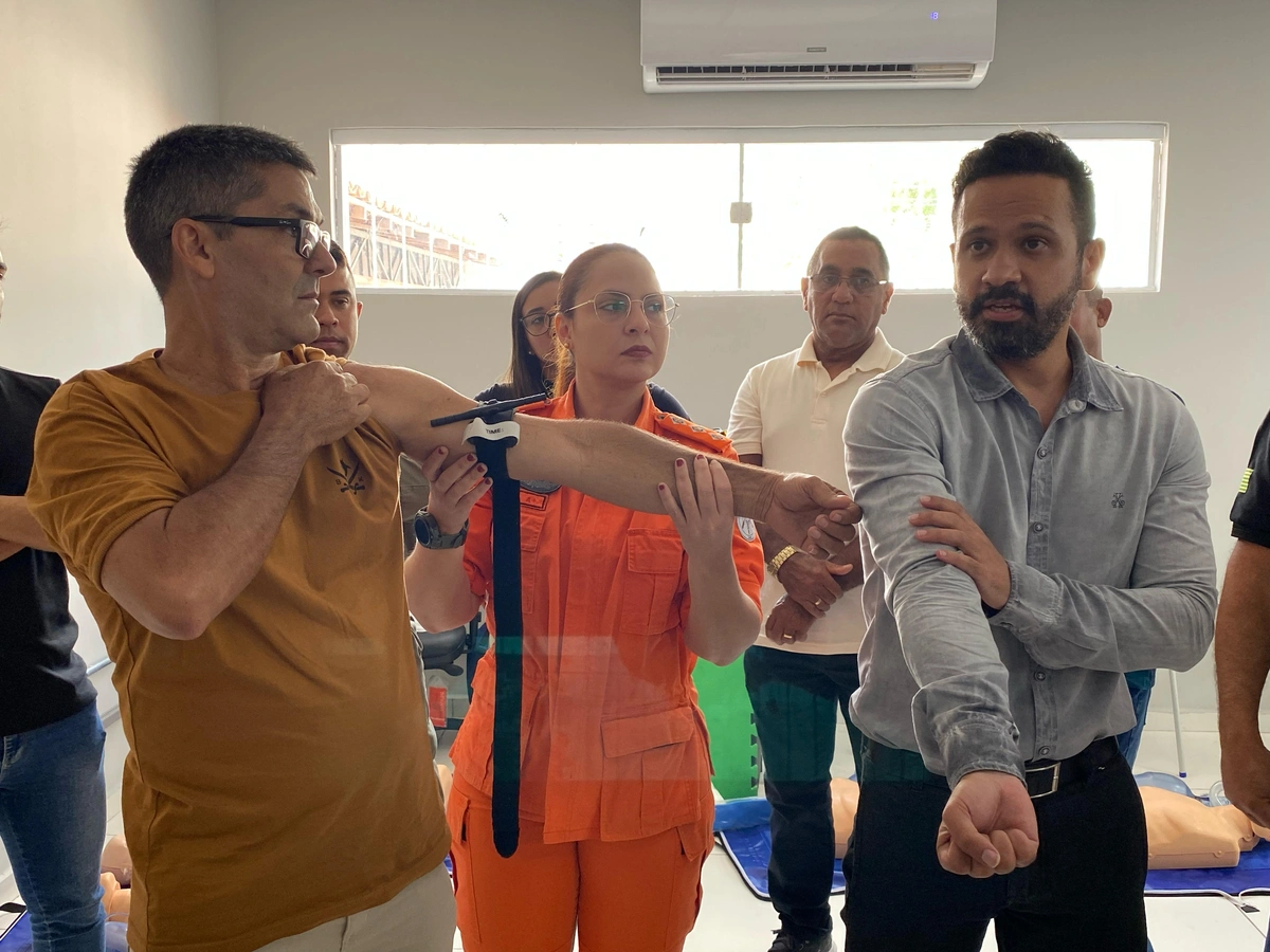 Subsecretário Jetan Pinheiro coordena o curso 'Segurança que Salva'