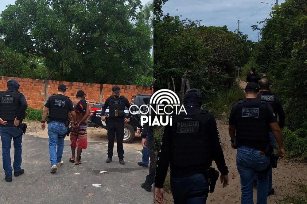 Suspeitos por homicídio são presos pela Polícia Civil no litoral do Piauí