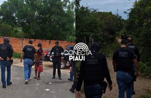 Suspeitos por homicídio são presos pela Polícia Civil no litoral do Piauí (Foto: Reprodução) Suspeitos por homicídio são presos pela Polícia Civil no litoral do Piauí (Foto: Reprodução)