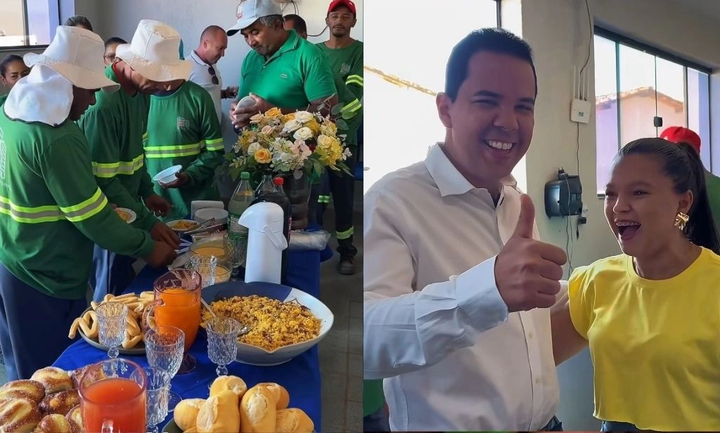 Trabalhadores da limpeza pública têm manhã de homenagem em Coronel José Dias