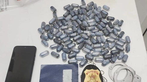 Três pessoas são presas com cocaína no estômago no aeroporto de Fortaleza