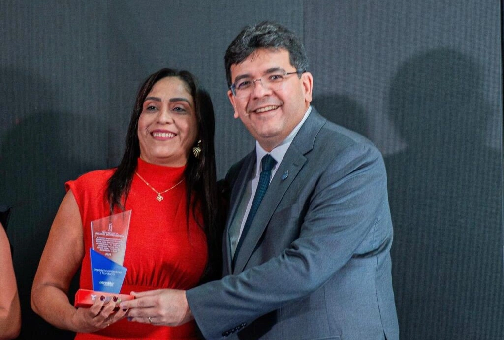 Valdelice dos Santos recebeu premiação em Brasília