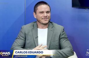 Vereador Carlos Eduardo questiona privatização da Agespisa (Foto: TV Conecta PI) Vereador Carlos Eduardo questiona privatização da Agespisa (Foto: TV Conecta PI)