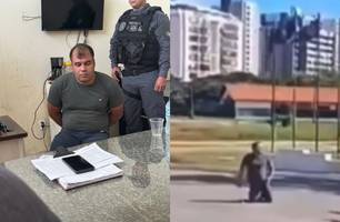 Vídeo mostra tenente se rendendo após matar capitão dentro de quartel no Maranhão (Foto: Reprodução)