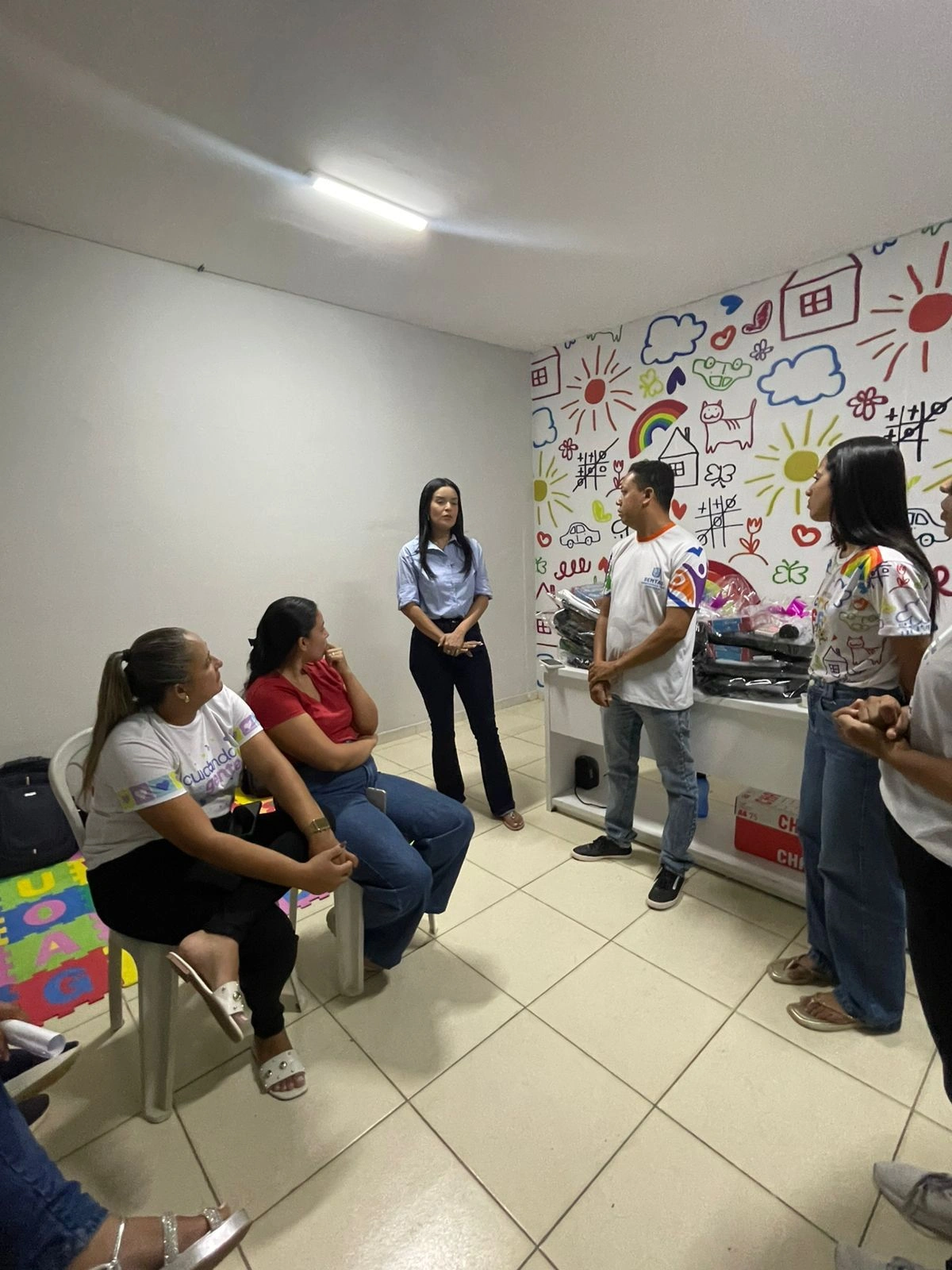 Visitadores do Programa Criança Feliz recebem kits em São Raimundo Nonato