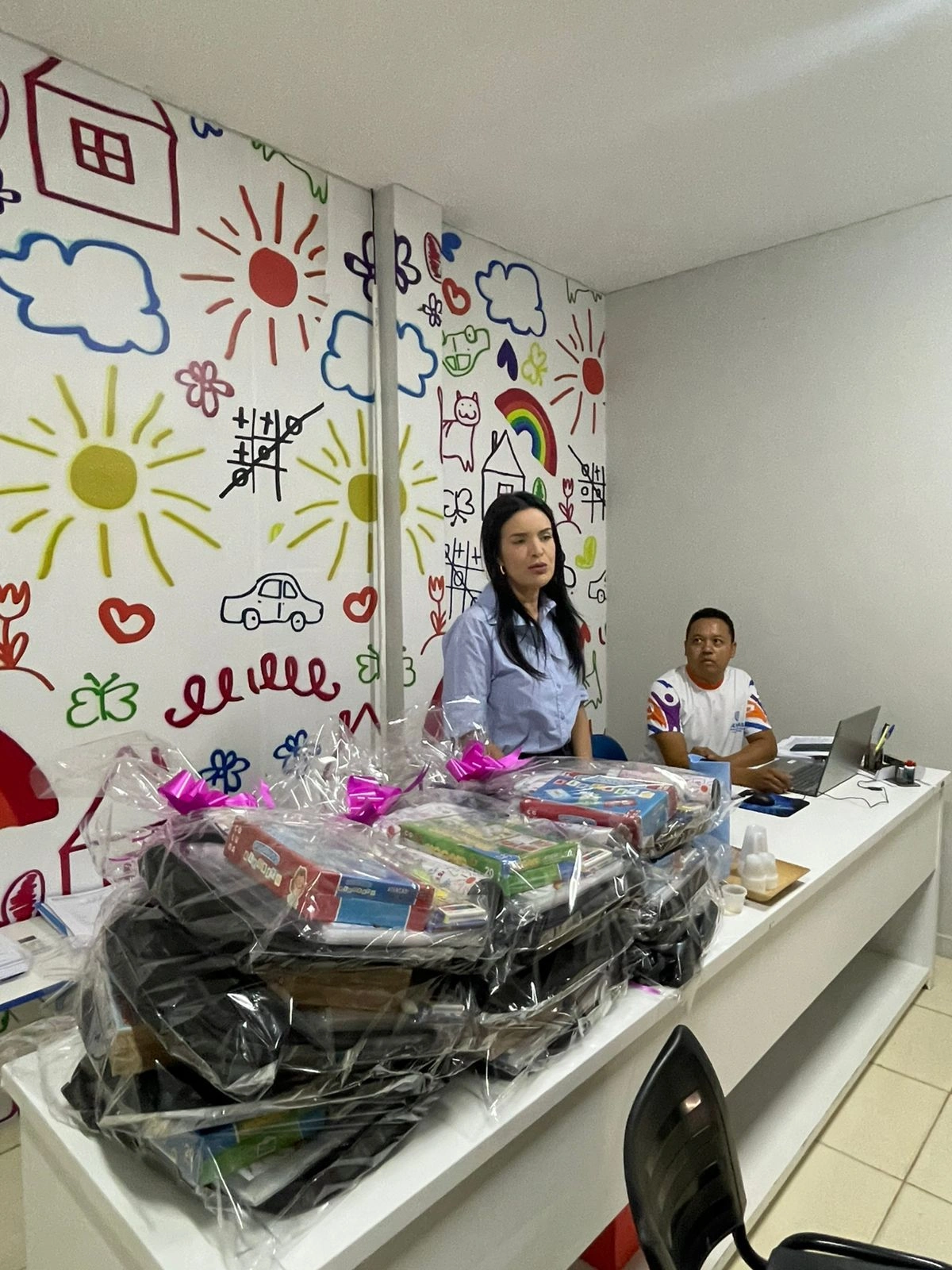 Visitadores do Programa Criança Feliz recebem kits em São Raimundo Nonato