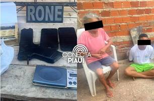 Vovó do Tráfico’: Polícia desmonta ponto de venda de drogas em Teresina (Foto: Reprodução)