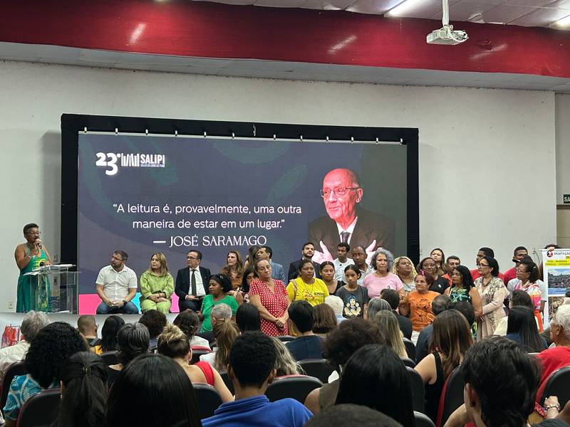 Abertura do 23º Salipi reúne grande público com programação recheada na UFPI