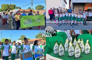 Ações ecológicas marcam celebração do Meio Ambiente em São João do Arraial (Foto: Reprodução) Ações ecológicas marcam celebração do Meio Ambiente em São João do Arraial (Foto: Reprodução)