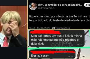 Alerta teste da Defesa Civil (Foto: Reprodução/Redes Sociais) Alerta teste da Defesa Civil (Foto: Reprodução/Redes Sociais)