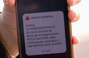 Alerta teste de emergência da Defesa Civil alcançará mais de 1 milhão de pessoas no Piauí (Foto: Luís André/Secom Defesa Civil RS) Alerta teste de emergência da Defesa Civil alcançará mais de 1 milhão de pessoas no Piauí (Foto: Luís André/Secom Defesa Civil RS)
