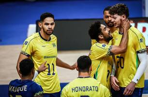 Brasil domina Eslovênia e conquista terceira vitória na VNL 2025 (Foto: Volleyball World) Brasil domina Eslovênia e conquista terceira vitória na VNL 2025 (Foto: Volleyball World)