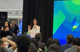 Brazil Energy encerra com painel de Letícia Sabatella sobre justiça climática (Foto: Conecta Piauí) Brazil Energy encerra com painel de Letícia Sabatella sobre justiça climática (Foto: Conecta Piauí)