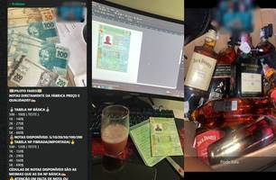 Criminosos vendem cartões clonados, dinheiro falso e esquemas de golpes em grupo (Foto: Conecta Piauí) Criminosos vendem cartões clonados, dinheiro falso e esquemas de golpes em grupo (Foto: Conecta Piauí)