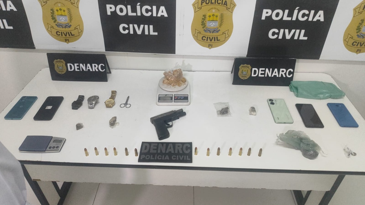 Denarc desativa boca de fumo em frente a CMEI e prende três suspeitos em Teresina