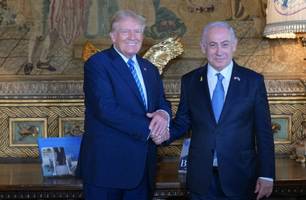 Donald Trump e Benjamin Netanyahu (Foto: Reprodução-Redes sociais) Donald Trump e Benjamin Netanyahu (Foto: Reprodução-Redes sociais)