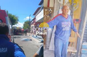 Dono de loja de motopeças é assassinado a tiros na zona Sul de Teresina (Foto: Reprodução)